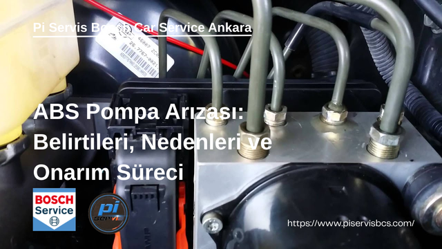 ABS Pompa Arızası: Belirtileri, Nedenleri ve Onarım Süreci